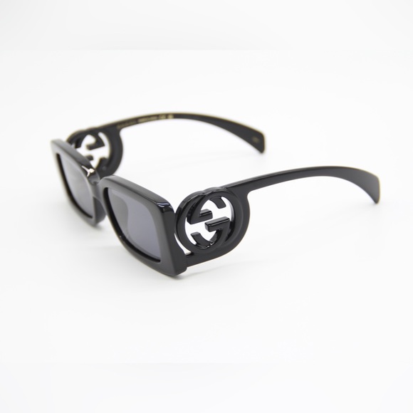 NEW GUCCI GG1325S 001 BLACK NEW COLLECTION SUNGLASSES GUCCI GG 1325S 001 - Picture 5 of 14